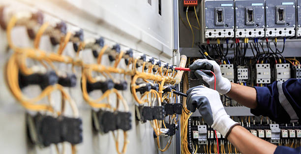Professional Electrician technician working in Andover, KS